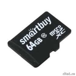 Micro SecureDigital 64GB Smartbuy Class 10 ( ) LE  (SB64GBSDCL10-00LE)   [: 1 ]