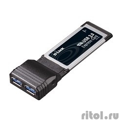 D-Link DUB-1320/A1A 2- USB 3.0    ExpressCard  [: 1 ]