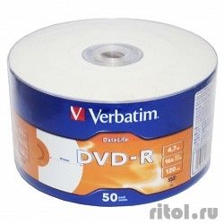 Verbatim   DVD-R  4,7 Gb 16x DataLife Inkjet Printable, Shrink, 50  (43793)  [: 2 ]