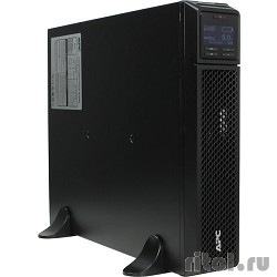 APC Smart-UPS SRT SRT2200XLI Black {On-Line, 2200VA / 1980W, Tower, IEC, LCD, Serial+USB}  [: 3 ]