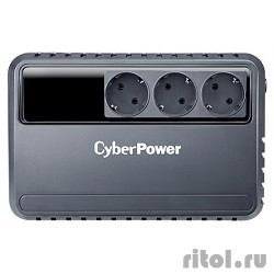 CyberPower BU600E  {Line-Interactive, 600VA/360W (3 EURO)}  [: 2 ]