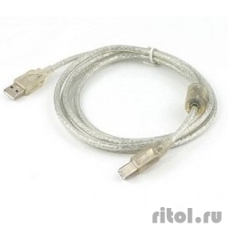 Cablexpert  USB 2.0 Pro, AM/BM, 1,8, , .,  (CCF-USB2-AMBM-TR-6)  [: 3 ]