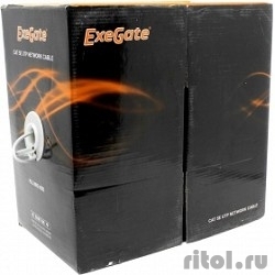 Exegate EX256748RUS  UTP 4  .5e Exegate  ,24AWG, FLUKE test pass,  305, , PVC  [: 1 ]
