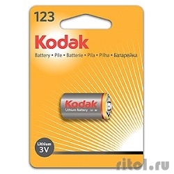 Kodak CR123(A) [ K123LA] (6/12/9000) ULTRA (1 .  )  [: 1 ]