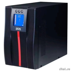 PowerCom Macan MAC-3000  {On-Line, 3000VA / 3000W, Tower, IEC, LCD, Serial+USB, SNMPslot, . . } (1034863)  [: 2 ]