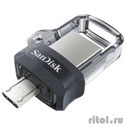SanDisk USB Drive 16Gb Ultra Dual SDDD3-016G-G46 {USB3.0/ Black}    [: 1 ]