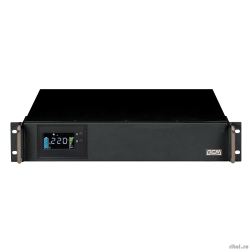 PowerCom King Pro RM KIN-3000AP LCD (3U)  {Line-Interactive, 3000VA/2400W, Rack, 6 13, Serial+USB, SmartSlot, RS-232} (1152615)  [: 2 ]