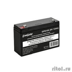 Exegate EX282954RUS   GP6120 (6V 12Ah,  F1)  [: 1 ]