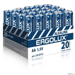 Ergolux.. LR6 Alkaline BP20 ( LR6 BP20, ,1.5) (20 .  -)  [: 1 ]