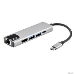 AOpen ACU435M  USB 3.1 Type-Cm ->HDMI A(m) 4K@30Hz, RJ45, 2XUSB3.0, PD, iOpen &lt;ACU435M>  [: 6 ]