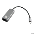 5bites - UA2C-45-16BK USB3.1 / RJ45 100MB / AL / GREY  [: 6 ]