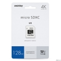 Micro SecureDigital 128GB Smartbuy U3 V30 A1 Advanced R/W up to 90/55   (SB128GBSDU1A-AD)  [: 1 ]