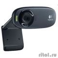 Logitech HD Webcam C310, 960-001065/960-001000 {USB 2.0, 1280*720, 5Mpix foto, Mic, Black}  [: 2 ]