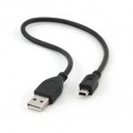 Gembird CCP-USB2-AM5P-1 USB 2.0  PRO  . 0,3 AM/miniBM  ..,    [: 3 ]
