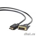  DisplayPort-DVI Gembird/Cablexpert  3, 20M/19M, , , (CC-DPM-DVIM-3M)  [: 3 ]