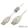Cablexpert   USB2.0 Pro, AM/AF, 0,75, , 2 .,  (CCF-USB2-AMAF-TR-0.75M)  [: 3 ]