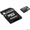 Micro SecureDigital 8Gb Smart buy SB8GBSDCL10-01 {Micro SDHC Class 10, SD adapter}  [: 2 ]