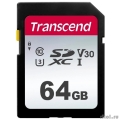 SecureDigital 64Gb Transcend TS64GSDC300S {SDXC Class 10, UHS-I U3}  [: 1 ]
