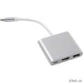 Telecom - USB3.1 TypeCm -->HDMI+USB3.0 +PD charging 4K@30Hz &lt;TUC010T>  [: 6 ]