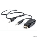 Bion  HDMI - VGA + -, 19M/15F & miniJack 3.5mm [BXP-A-HDMI-VGA-02]  [: 1 ]