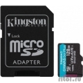 Micro SecureDigital 128Gb Kingston Canvas Go Plus UHS-I U3 A2 + ADP (170/90 MB/s) SDCG3/128GB  [: 1 ]