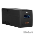 Exegate EP285579RUS  ExeGate SpecialPro Smart LLB-600.LCD.AVR.C13.RJ.USB &lt;600VA/360W, LCD, AVR, 4*IEC-C13, RJ45/11, USB, Black>  [: 1 ]