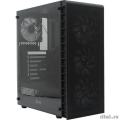 Powercase Mistral Z4C Mesh ARGB, Tempered Glass, 4x 120mm ARGB fan, fans controller & remote, black, ATX  (CMIZ4C-A4)  [: 1 ]