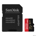 Micro SecureDigital 128GB SanDisk Extreme Pro microSD UHS I Card 128GB for 4K Video on Smartphones, Action Cams & Drones 200MB/s Read, 90MB/s Write, Lifetime Warranty [SDSQXCD-128G-GN6MA]  [: 1 ]
