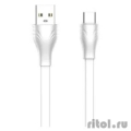 LDNIO LS551/ USB  Type-C/ 1m/ 2.1A/ : 60 / / White  [: 1 ]
