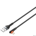LDNIO LS561/ USB  Lightning/ 1m/ 2.4A/ : 86 /  / / Black&Orange  [: 1 ]