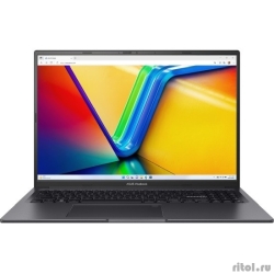 ASUS Vivobook 16X K3605VU-PL089 [90NB11Z1-M003F0] Indie Black 16" {WQXGA i5 13500H/16384Mb/512PCISSDGb/RTX4050 6Gb/DOS}  [: 1 ]