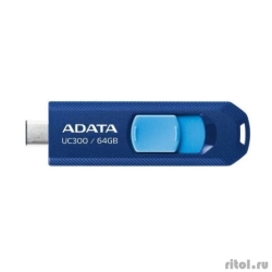 A-DATA Flash Drive 64GB &lt;ACHO-UC300-64G-RNB/BU> UC300, USB 3.2/TypeC, /  [: 1 ]