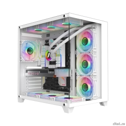 1STPLAYER MEGAVIEW MV8-TP White / ATX / MV8-TP-WH  [��������: 1 ���]
