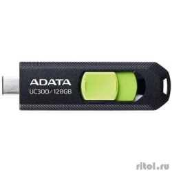 A-DATA Flash Drive 128GB (Type-C) A-Data UC300 USB3.2,    [acho-uc300-128g-rbk/gn]  [: 1 ]