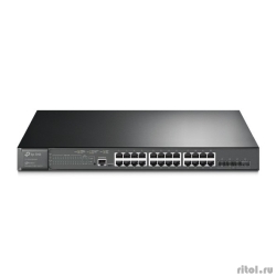 TP-Link SG3428XMP Omada 24-�������� ���������� ����������� ���-���������� ������ L2+ � 4 SFP+ ������� 10G  [��������: 3 ����]