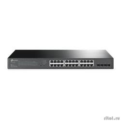 TP-Link SG2428P Omada 24-�������� ���������� ���-���������� Smart � 4 SFP-�������  [��������: 3 ����]