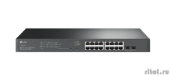 TP-Link SG2218P Omada 16-�������� ���������� ���-���������� Smart � 2 SFP-�������  [��������: 3 ����]