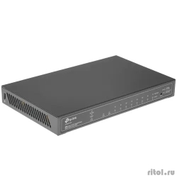 TP-Link SG2210P Omada 8-�������� ���������� ����������� ���-���������� Smart � 2 SFP-�������  [��������: 3 ����]
