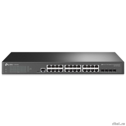 TP-Link SG3428 ����������� ���������� Omada ������ 2+ � 24 ����������� ������� RJ45 � 4 ������� SFP  [��������: 3 ����]