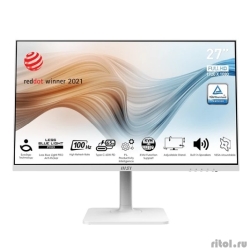 LCD MSI 27" Modern MD272XPW  {IPS 1920x1080 100Hz 1ms 1000:1 300cd 178/178 HDMI DisplayPort 2xUSB USB-C Speakers HAS Pivot}[9s6-3pb19h-099]  [: 1 ]