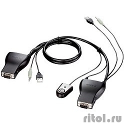 D-Link KVM-221/C1A 2- KVM-   VGA  USB  [: 1 ]