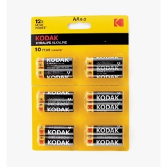 Kodak LR6-12Bl Perforated (6X2Bl) Xtralife Alkaline [KAA-2X6 Perf] (144/576/18432) (12 ��. � ��-��)  [��������: 1 ���]