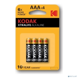 Kodak LR03-4Bl Xtralife Alkaline [K3A-4] (40/200/32000) (4 ��. � ��-��)  [��������: 1 ���]