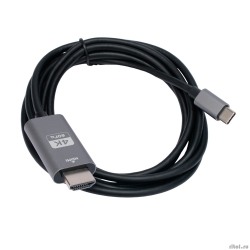Cablexpert ������-���������� � Type-C �� HDMI  v2.0, Mobile, 1.8�, ������, ������ (CCB-A-CM-HDMI-1.8M)  [��������: 3 ������]