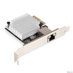 Exegate EX296225RUS ������� ������� ExeGate EXE-107S (PCI-E x4 v3.0, 1xRJ45, UTP 100Mbps/1000Mbps/2.5Gbps/10Gbps Marvell AQC107S)  [��������: 1 ���]
