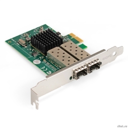 Exegate EX296229RUS ������� ������� ExeGate EXE-82576-F2 (PCI-E x1 v2.0, ����� 2xSFP, 10/100/1000Mbps, Gigabit Server NIC Intel Chipset 82576-F2)  [��������: 1 ���]
