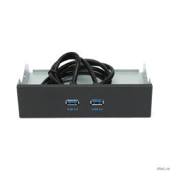 Gembird ������ USB 3.0 �� �������� ������ 5.25", 2 ����� USB (FP5.25-USB3-2A)  [��������: 1 ���]