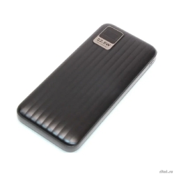 Perfeo Powerbank WATERFALL 10000 mAh/LED �������/PD + QC 3.0/Type-C/2 USB/�����: 5A, max 22.5WBlack (PF_E1469)  [��������: 1 ���]