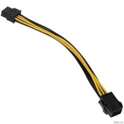 ������-���������� ������� PCIe Cablexpert PCIe 6pin(F) / PCIe 8pin(M), ����, 20��, ����� (CC-PSU-68-20CM)  [��������: 3 ������]