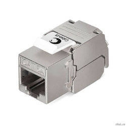 Cabeus KJ-RJ45-Cat.6A-SH-180-Toolless ������� Keystone Jack RJ-45(8P8C), 180 ��������, ��������� 6A, ������ �����, ��� ����������� Toolless  [��������: 2 ������]